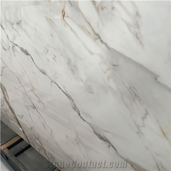 Luxury Calacatta Gold Porcelain Slabs