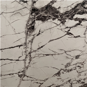Modern Design Lilac White Sintered Stone Slab For Wall Decor