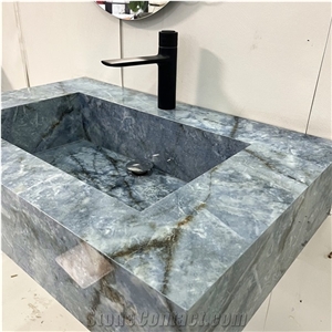 Modern Luxury Sintered Stone Bathroom Vanity Home Furniture