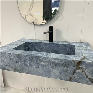 Modern Luxury Sintered Stone Bathroom Vanity Home Furniture