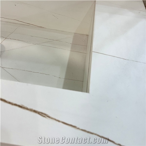 New Design White Bathroom Vanity Cabinets Sintered Stone