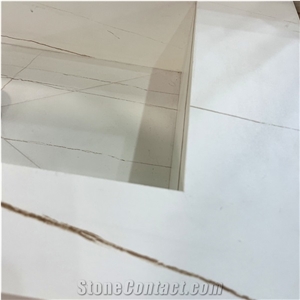 New Design White Bathroom Vanity Cabinets Sintered Stone