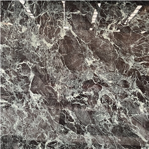Polished Green Sintered Stone Background Wall For Home Decor