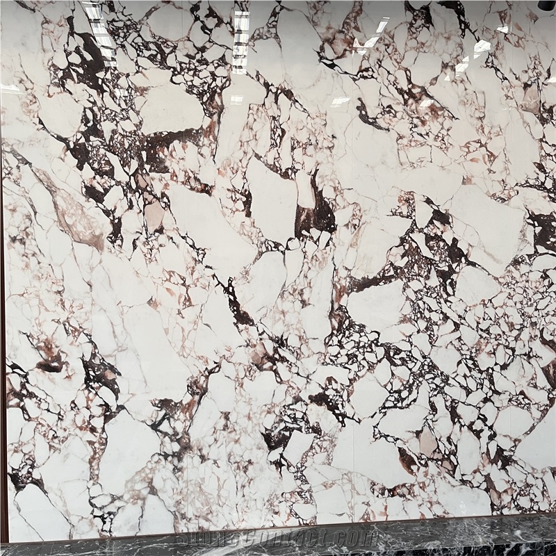 Polished Sintered Stone Slab For Interior Background Wall