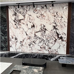 Polished Sintered Stone Slab For Interior Background Wall