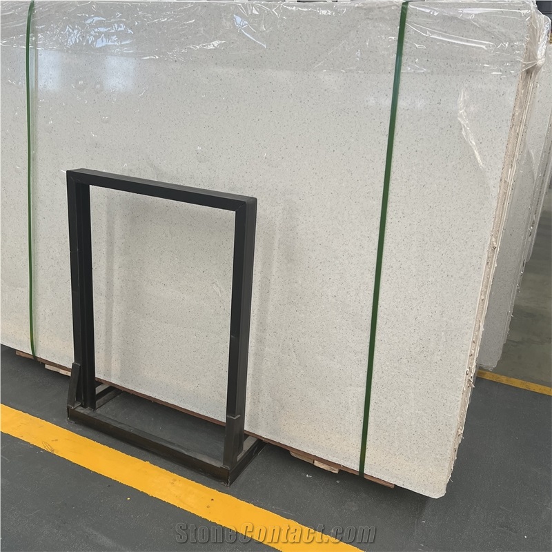 Roman Notion White Terrazzo Stone For Interior Wall Design