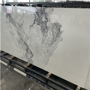 Solid Surface White Sintered Stone, Large Slabs
