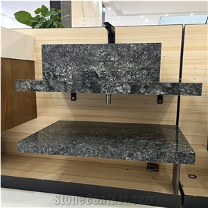 Wholesale Exotic Sone Vanity With Sink Grey Sintered Stone