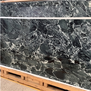 Wholesale New Design Prada Green Sintered Stone Walling Tile