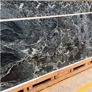 Wholesale New Design Prada Green Sintered Stone Walling Tile