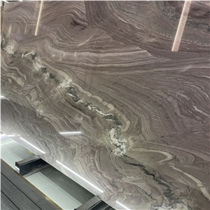 Aquarella Quartzite Slabs Purple Stone Tile For Wall & Floor