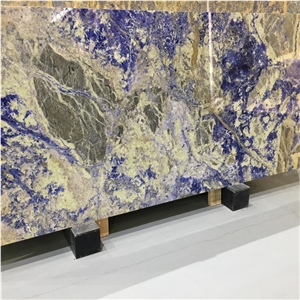 Ascas Blue Granite Exotic Granite Slab For Five Star Hotel