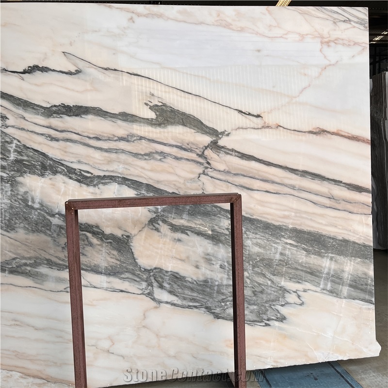 Beautiful Best Quality Pink Marble Slabs For Interior Wall