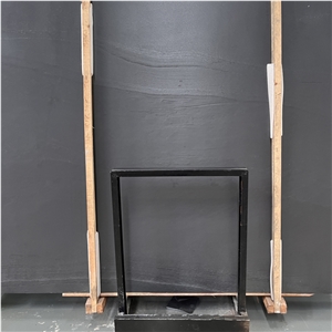 Brazil California Brilliant Black Quartzite Slabs For Home