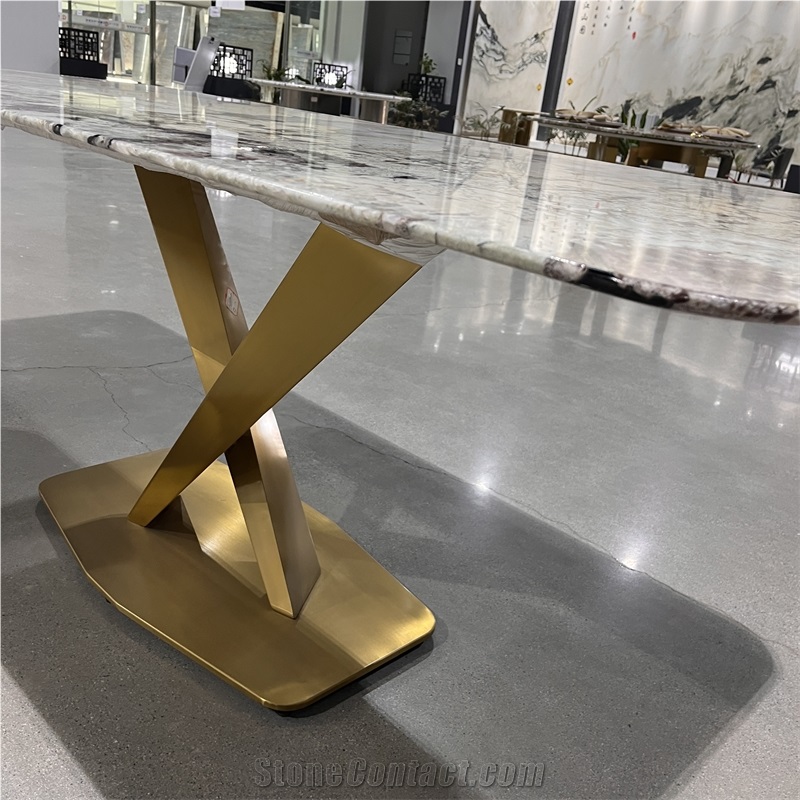 Brazil New Design Patagonia Quartzite Dining Table