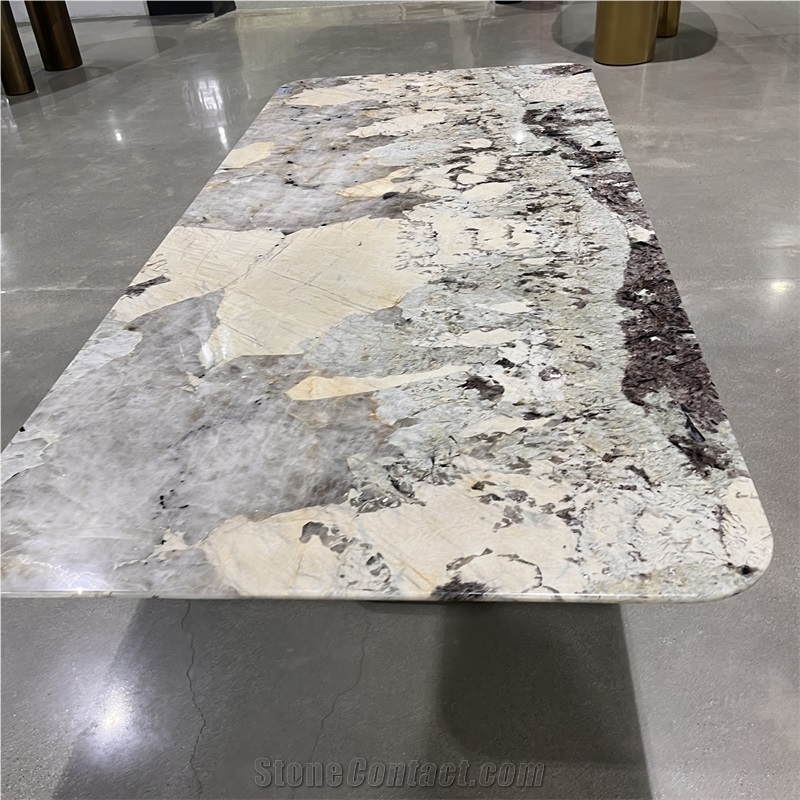 Brazil New Design Patagonia Quartzite Dining Table
