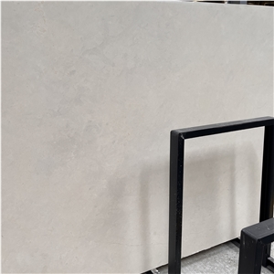 Customized Honed Surface Vratza Limestone Slabs For Walling