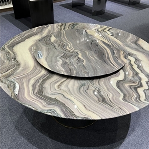 Customized Silk Road Quartzite Tabletop For Furniture Design
