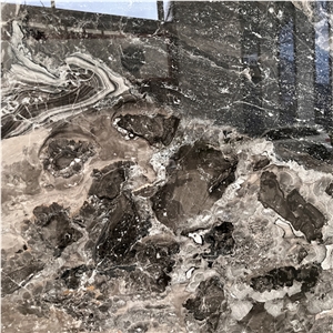 Factory Direct Silver Fantasy Marble Slab For Home Wall Tile