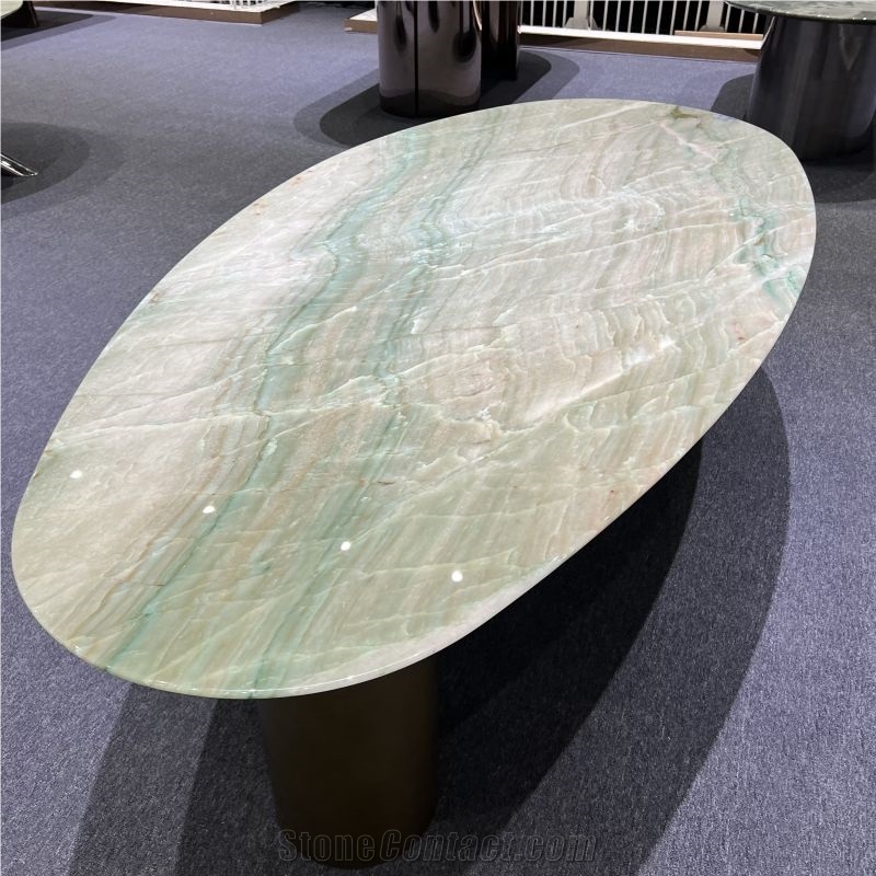 Factory Directly Gaya Quartzite Coffee Table For Living Room