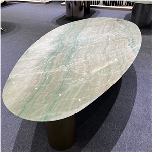 Factory Directly Gaya Quartzite Coffee Table For Living Room