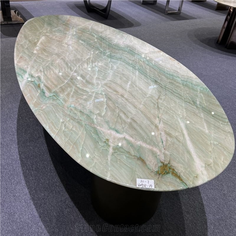 Factory Directly Gaya Quartzite Coffee Table For Living Room