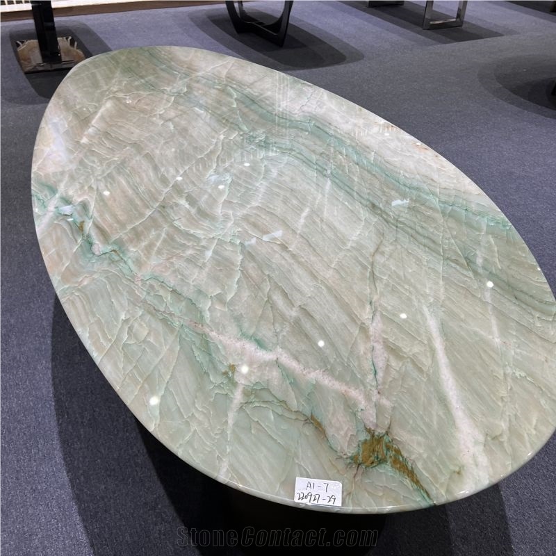 Factory Directly Gaya Quartzite Coffee Table For Living Room