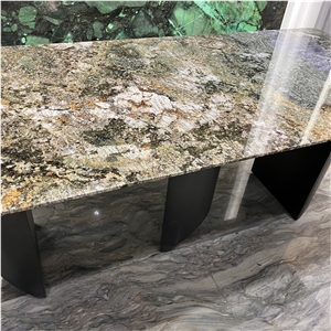Good Design Dining Room Furniture Granite Dining Table Set