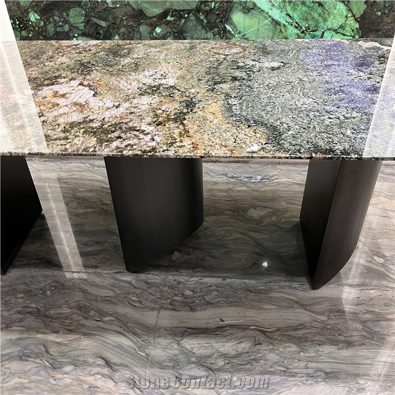 Good Design Dining Room Furniture Granite Dining Table Set