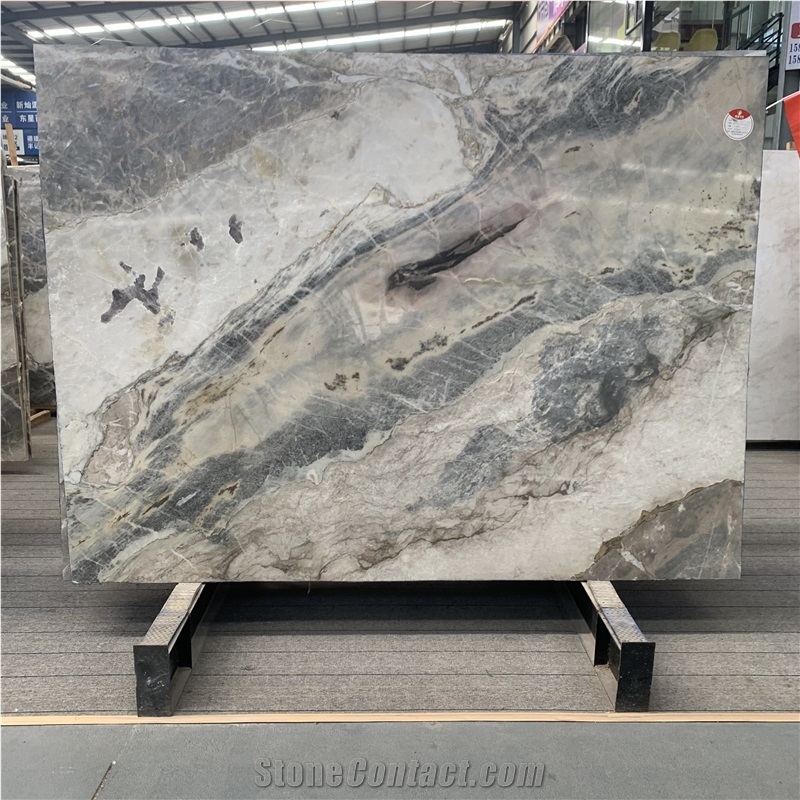 Good Price Amber Grey Gold Marble Slabs Wall Floor Tiles