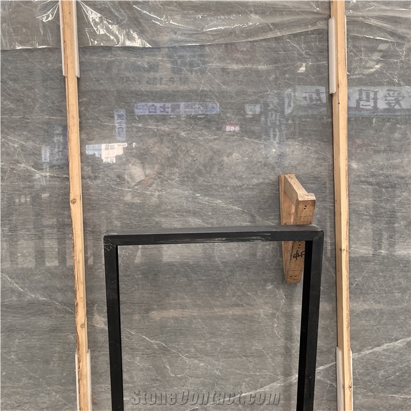 Good Quality Hermes Gray Marble Flooring & Wall Tiles Design