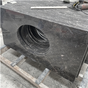 High Quality Black Marble Countertop For Home Bathroom Design