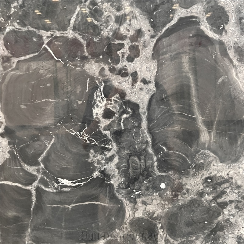 High Quality Polished Argos Black Marble Slab For Wall Decor