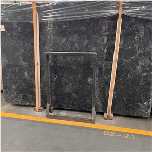 High Quality Polished Argos Black Marble Slab For Wall Decor