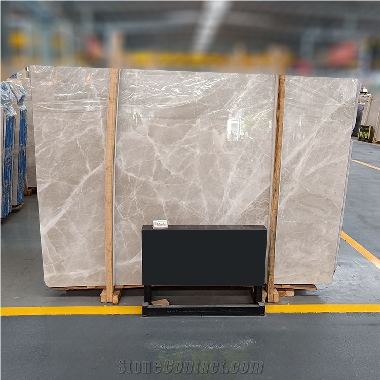 High Quality Turkish Lightning Beige Marble Tile