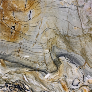 Hight Quality Luxury Wild Dream Quartzite Slab For Wall Tile