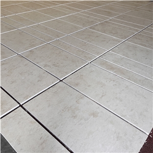 Honed Vratza Limestone Tile For Villa Exterior Wall Cladding