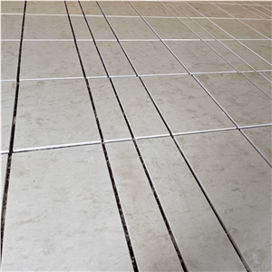 Honed Vratza Limestone Tile For Villa Exterior Wall Cladding