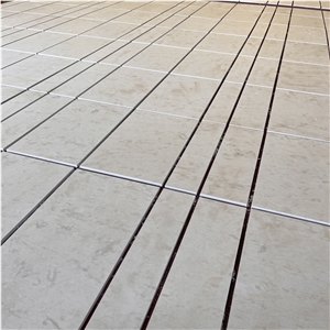 Honed Vratza Limestone Tile For Villa Exterior Wall Cladding