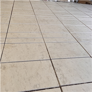Honed Vratza Limestone Tile For Villa Exterior Wall Cladding