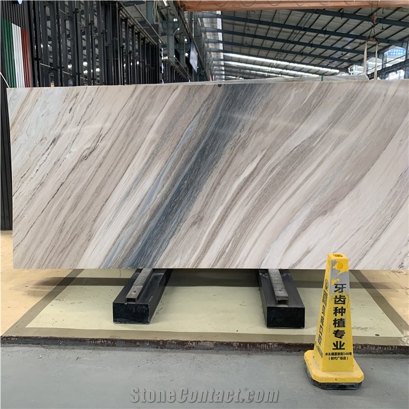 Hot Sale Polished Palissandro Bluette Marble Slab For Home Design