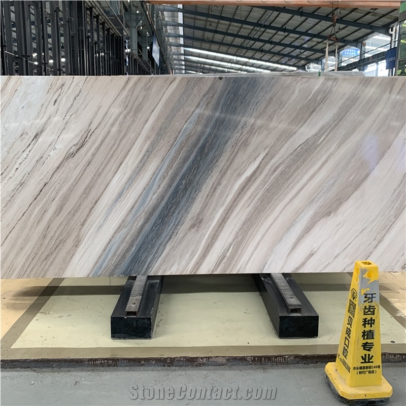 Hot Sale Polished Palissandro Bluette Marble Slab For Home Design