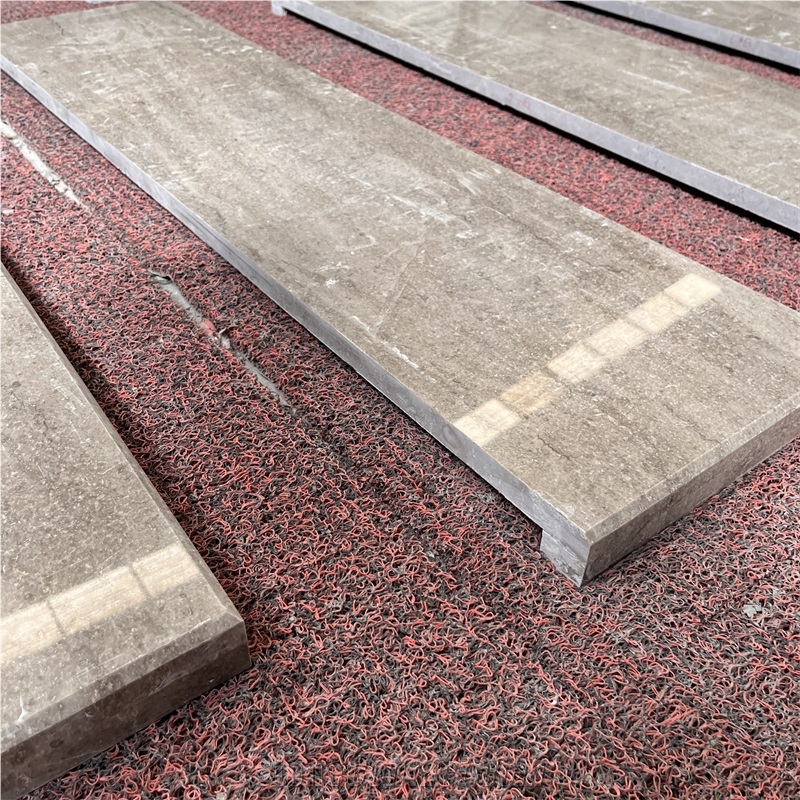 Hot Sales Factory Prices Grey Marble Stairs For Home Design