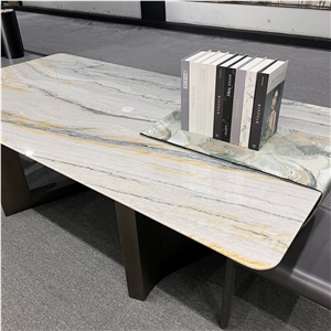 Luxury Exotic Stone Dinning Table For Home And Hotel