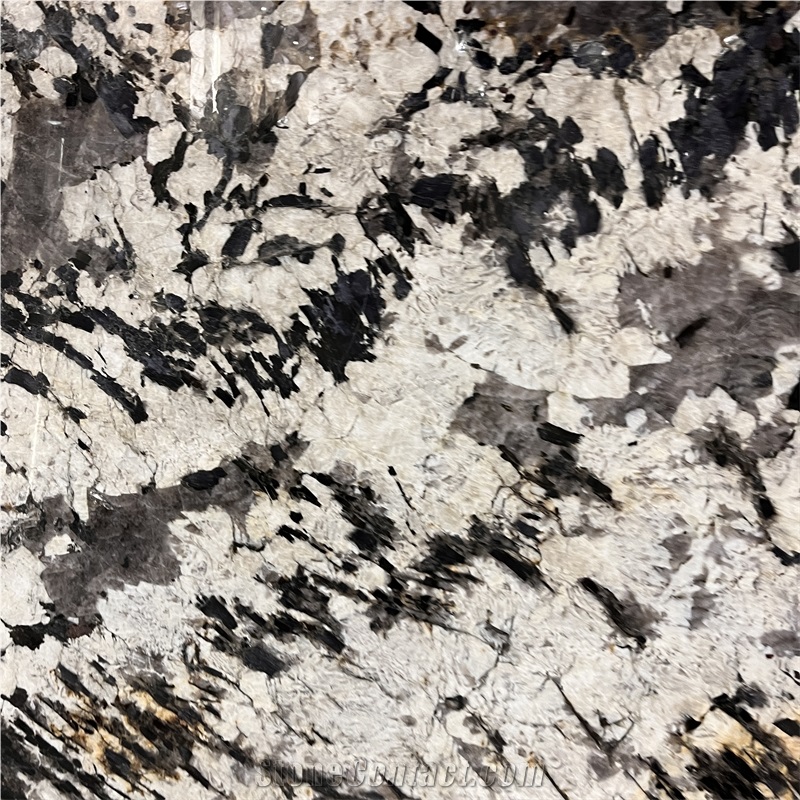 Luxury Good Quality Snow Mountain Granite Slabs For Wall