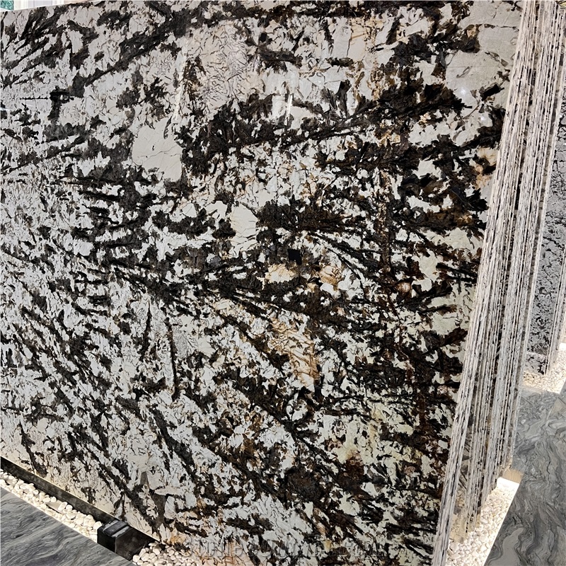 Luxury Good Quality Snow Mountain Granite Slabs For Wall
