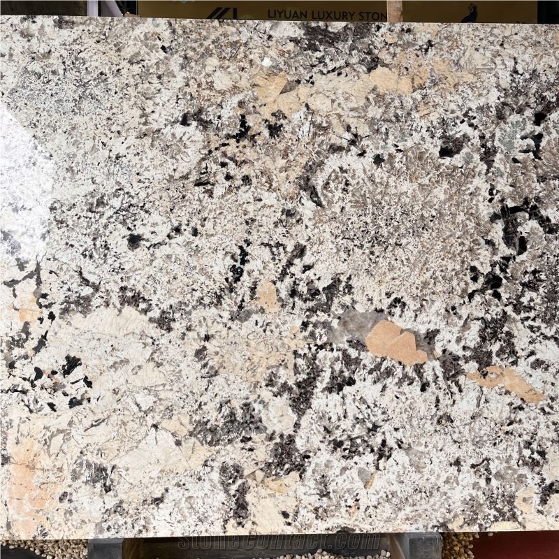 Luxury Granite  Snow Mountain Granite For Hotel Villa Design