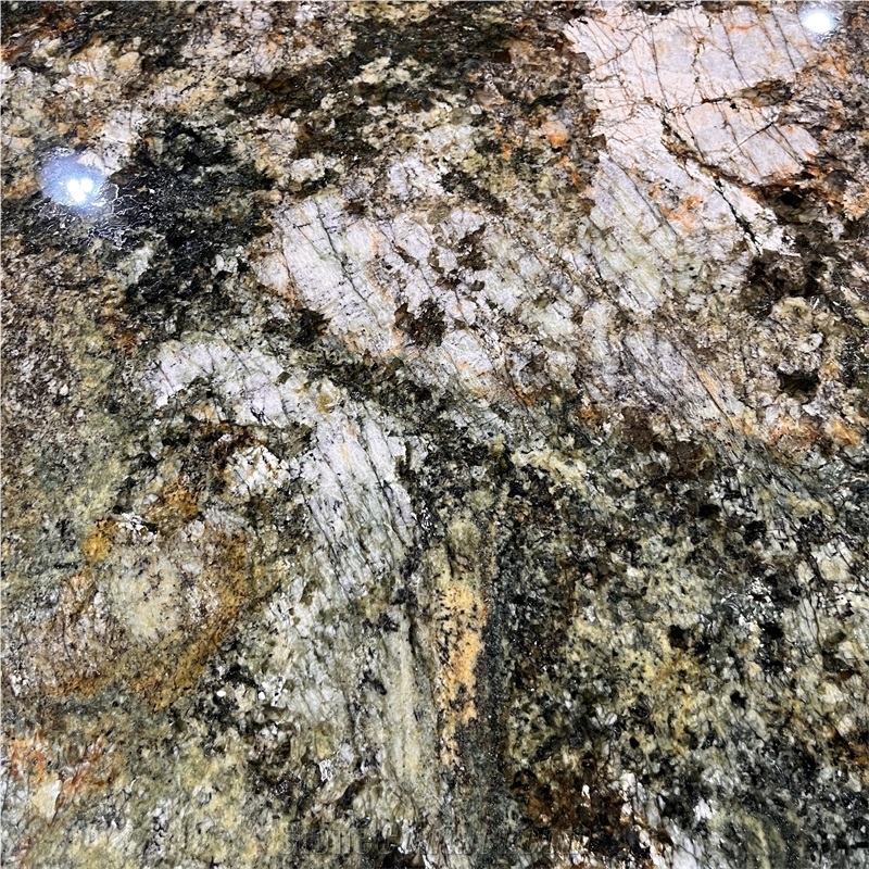 Luxury Shangri-La Granite Dining Table For Home Furniture