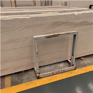 Moca Cream Limestone Tiles Exterior Wall Cladding For Villa