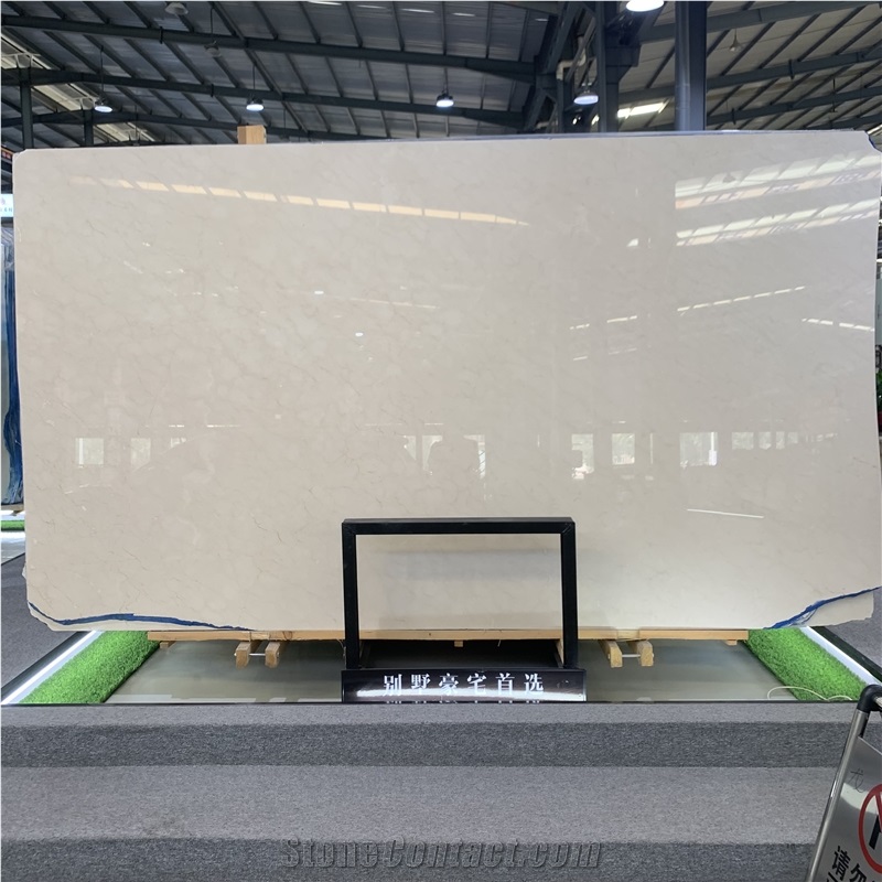 Natural Beige Marble Royal Botticino Marble For Villa Decor